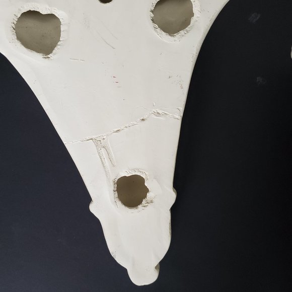 2pcs Plaster / Ceramic Wall Sconces Matte White Subtle Speckled Wall Display - Picture 9 of 10